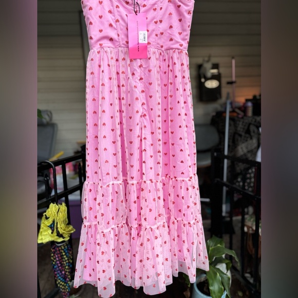 NWT BETSEY JOHNSON HEART DRESS. - Picture 7 of 9